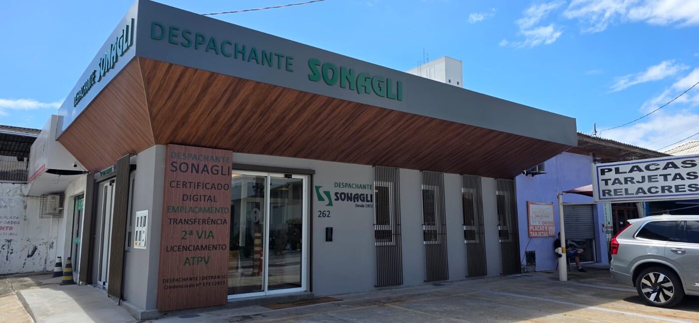 Fachada do Despachante Sonagli na Rua Líbia Cruz, 262